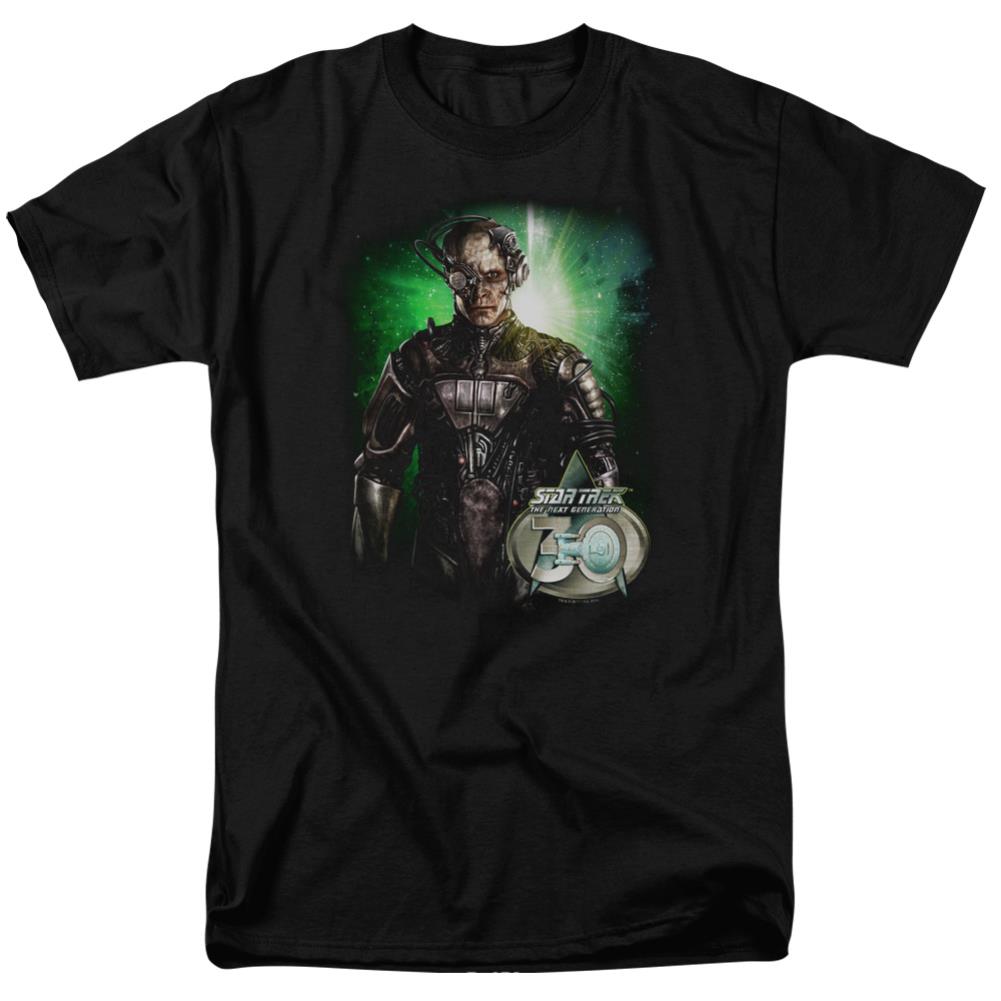 Star Trek Borg 30 Men's 18/1 Cotton Short-Sleeve T-Shirt