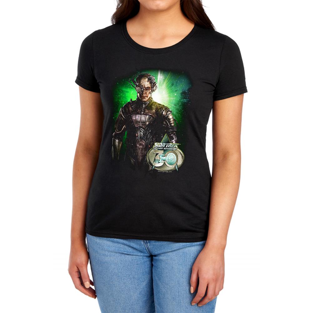 Star Trek Borg 30 Women's 18/1 Cotton Short-Sleeve T-Shirt