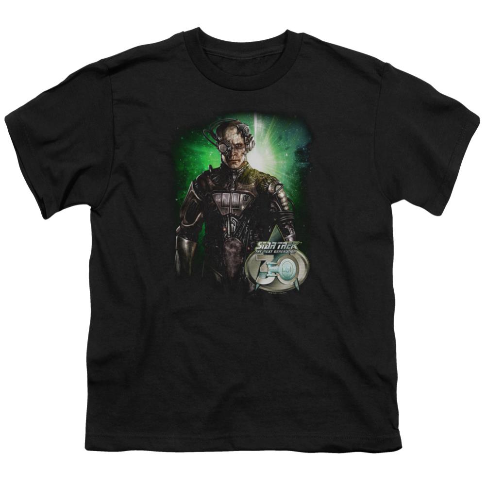 Star Trek Borg 30 Youth 18/1 100% Cotton Short-Sleeve T-Shirt