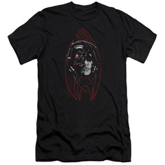 Star Trek Borg Construct Men's Ultra-Soft 30/1 Cotton Slim Short-Sleeve T-Shirt
