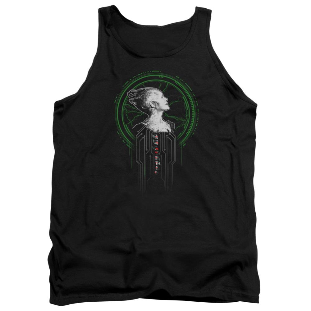 Star Trek Borg Queen Men's 18/1 Cotton Tank Top