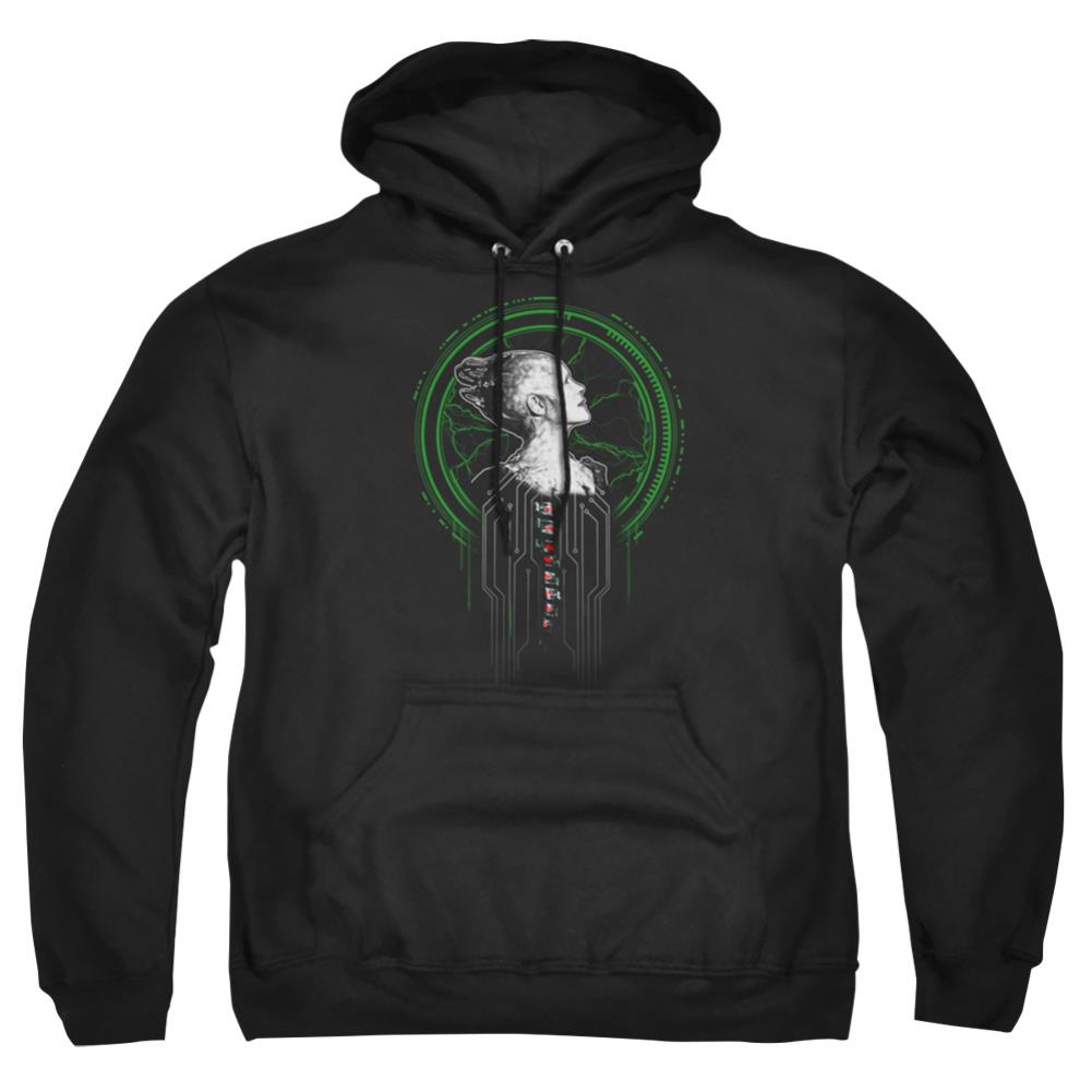 Star Trek Borg Queen Men's Pull-Over 75 25 Poly Hoodie