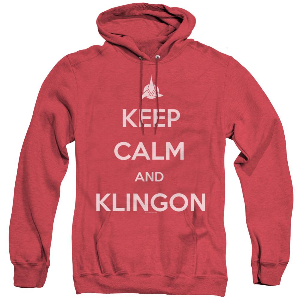 Star Trek Calm Klingon Men's Pull-Over Hoodie