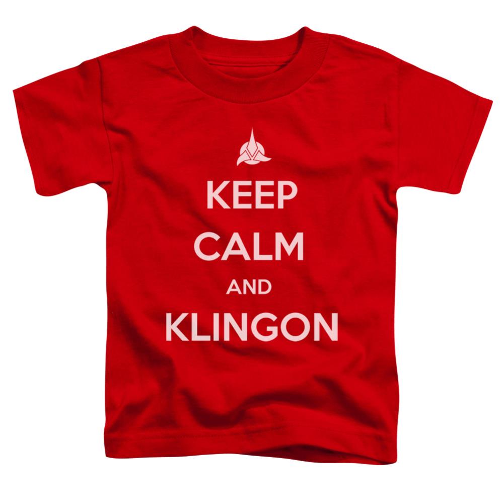Star Trek Calm Klingon Toddler 18/1 Cotton Short-Sleeve T-Shirt