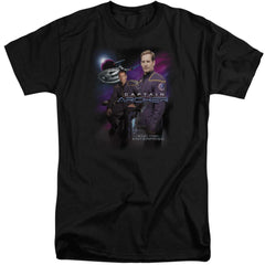 Star Trek Captain Archer Men's 18/1 Tall Cotton Short-Sleeve T-Shirt