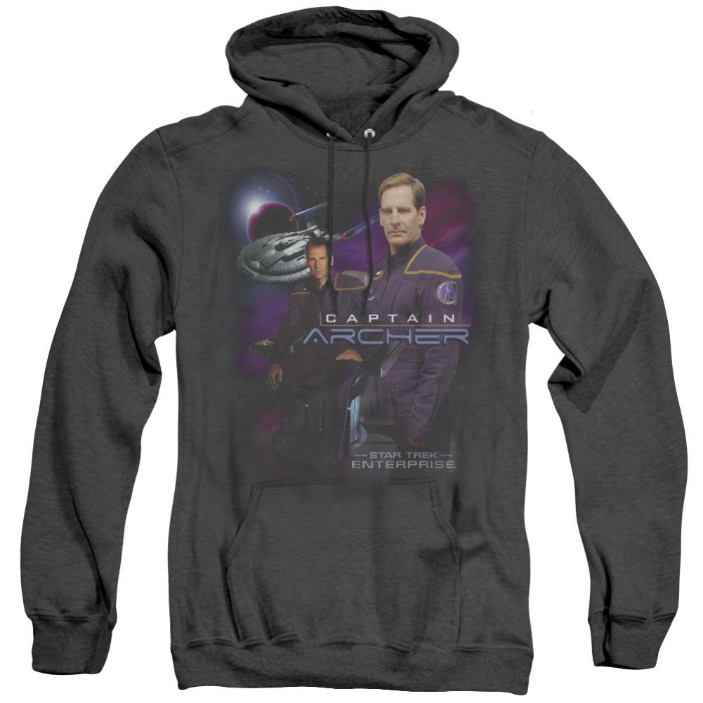 Star Trek Captain Archer Men's Pull-Over Hoodie