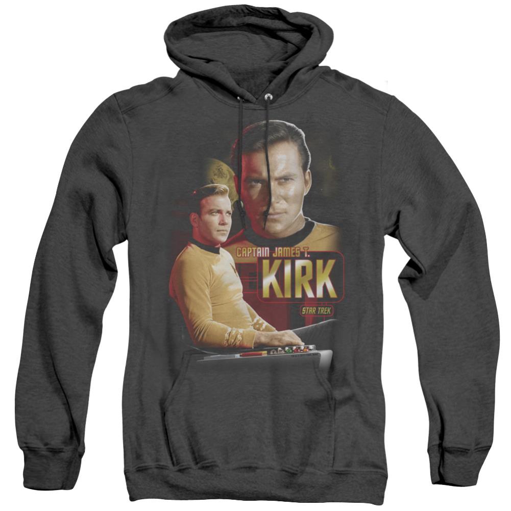 Star Trek Captain Kirk Men's Pull-Over Hoodie