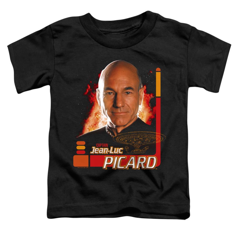 Star Trek Captain Picard Toddler 18/1 Cotton Short-Sleeve T-Shirt