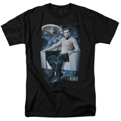 Star Trek Captain's Chair Men's 18/1 Cotton Short-Sleeve T-Shirt