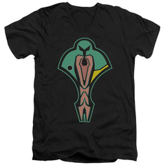 Star Trek Cardassian Logo Men's 30/1 Cotton Slim V-Neck T-Shirt