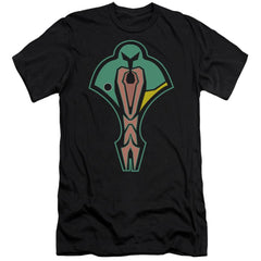 Star Trek Cardassian Logo Men's Ultra-Soft 30/1 Cotton Slim Short-Sleeve T-Shirt
