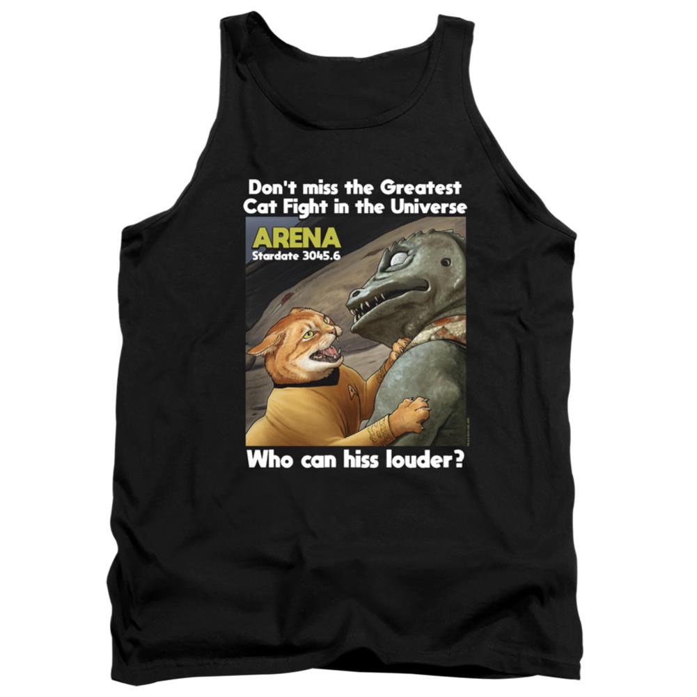 Star Trek Cat Fight Men's 18/1 Cotton Tank Top