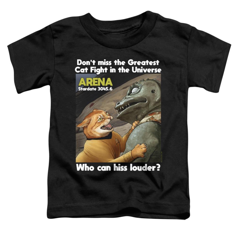 Star Trek Cat Fight Toddler 18/1 Cotton Short-Sleeve T-Shirt
