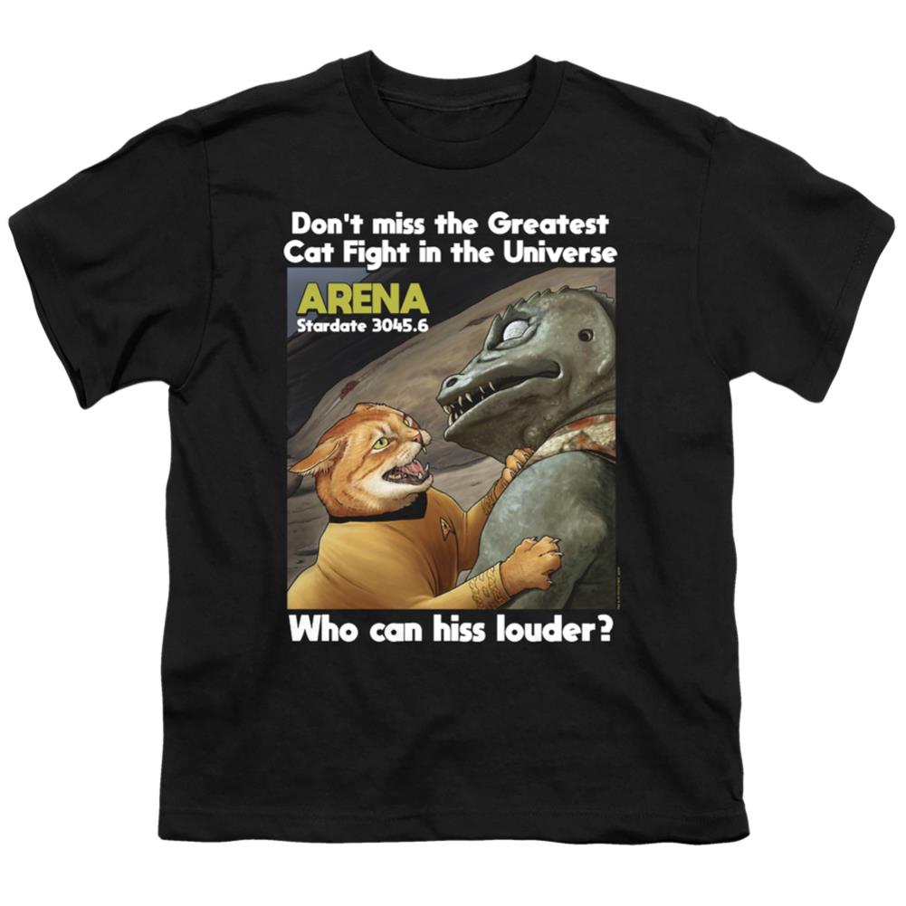 Star Trek Cat Fight Youth 18/1 100% Cotton Short-Sleeve T-Shirt