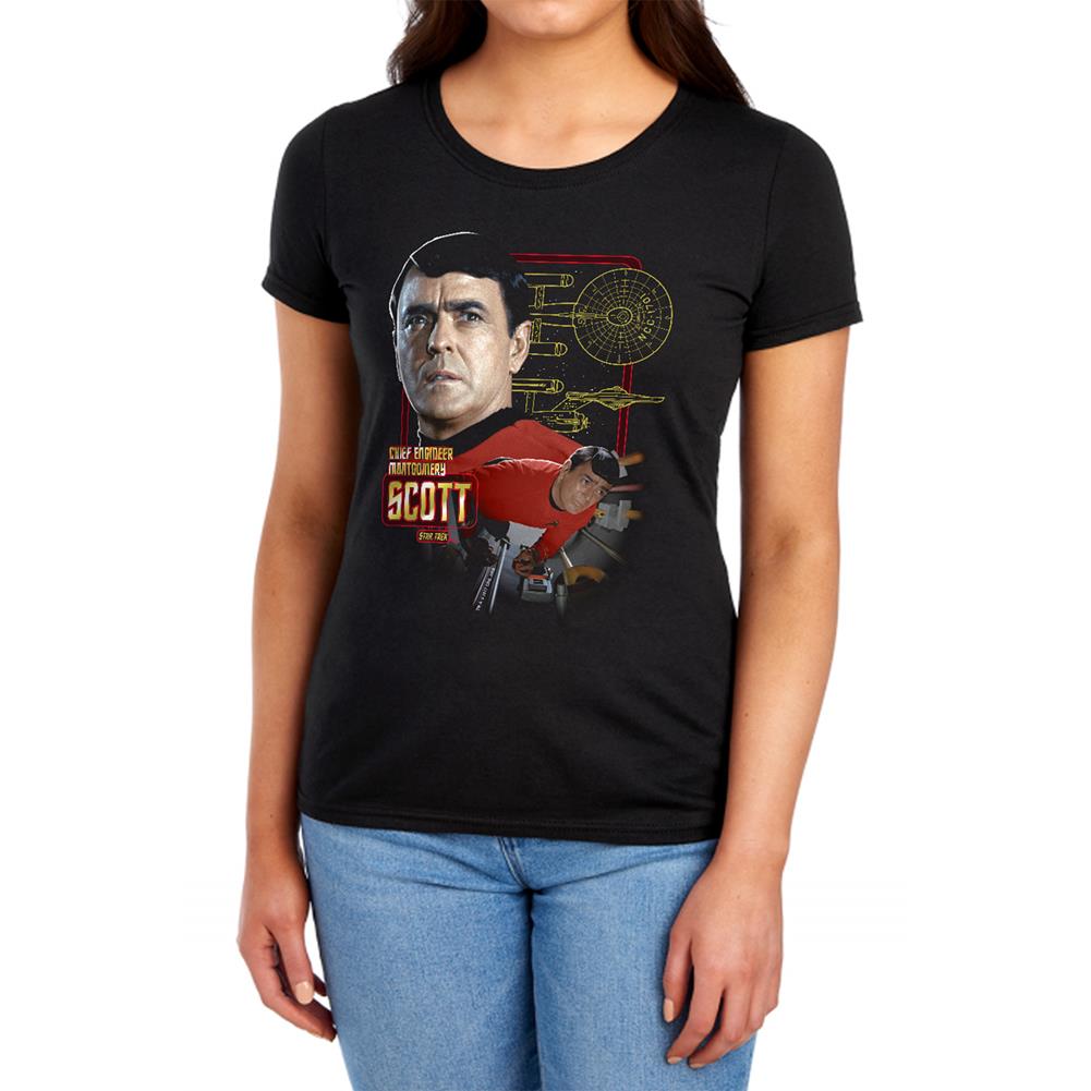 Star Trek Chief Engineer Scott Women's 18/1 Cotton Short-Sleeve T-Shirt