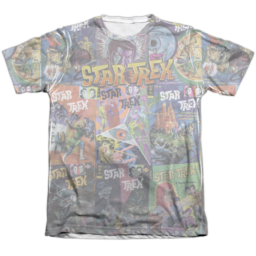 Star Trek Classic Comics Men's Regular Fit Poly Cotton Short-Sleeve T-Shirt