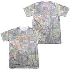 Star Trek Classic Comics Men's Regular Fit Poly Cotton Short-Sleeve T-Shirt