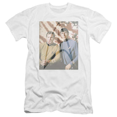 Star Trek Classic Duo Men's Ultra-Soft 30/1 Cotton Slim Short-Sleeve T-Shirt