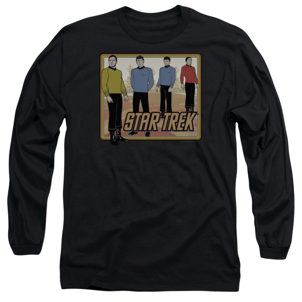 Star Trek Classic Men's 18/1 Cotton Long-Sleeve T-Shirt