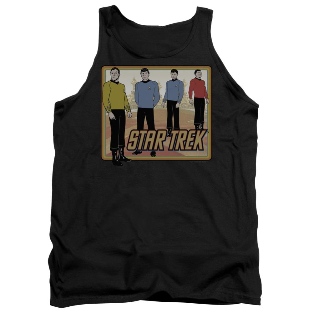 Star Trek Classic Men's 18/1 Cotton Tank Top