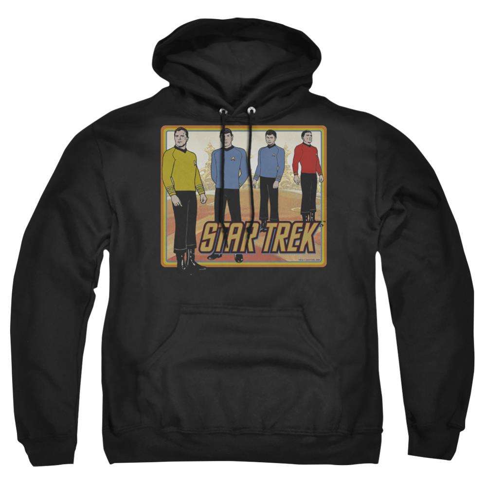Star Trek Classic Men's Pull-Over 75 25 Poly Hoodie