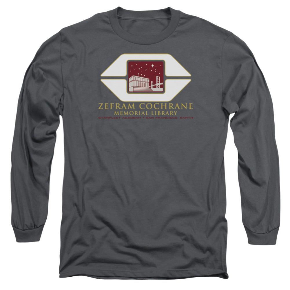 Star Trek Cochrane Library Men's 18/1 Cotton Long-Sleeve T-Shirt