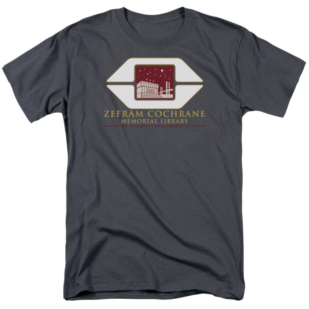 Star Trek Cochrane Library Men's 18/1 Cotton Short-Sleeve T-Shirt