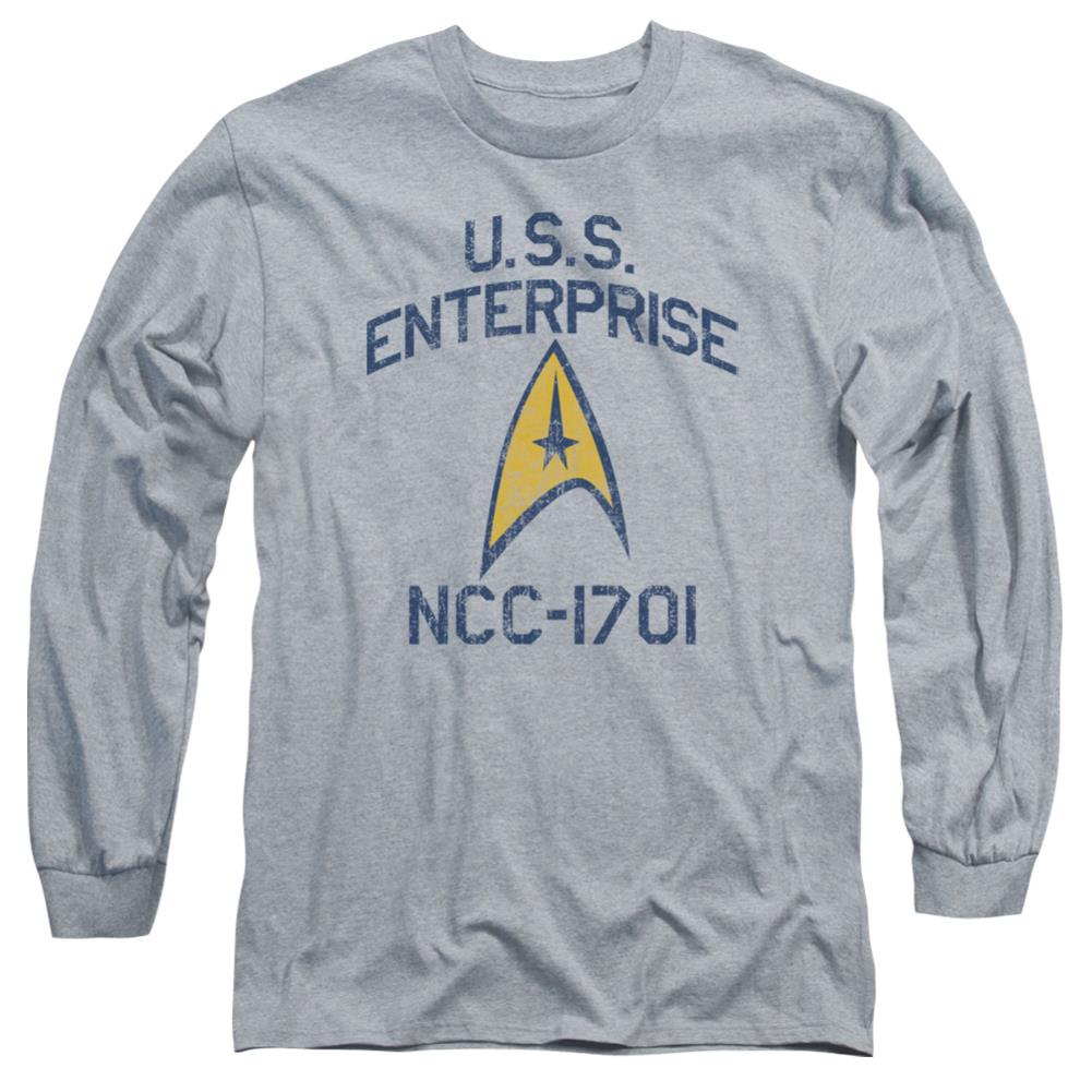 Star Trek Collegiate Arch Men's 18/1 Cotton Long-Sleeve T-Shirt