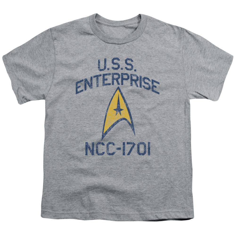 Star Trek Collegiate Arch Youth 18/1 100% Cotton Short-Sleeve T-Shirt