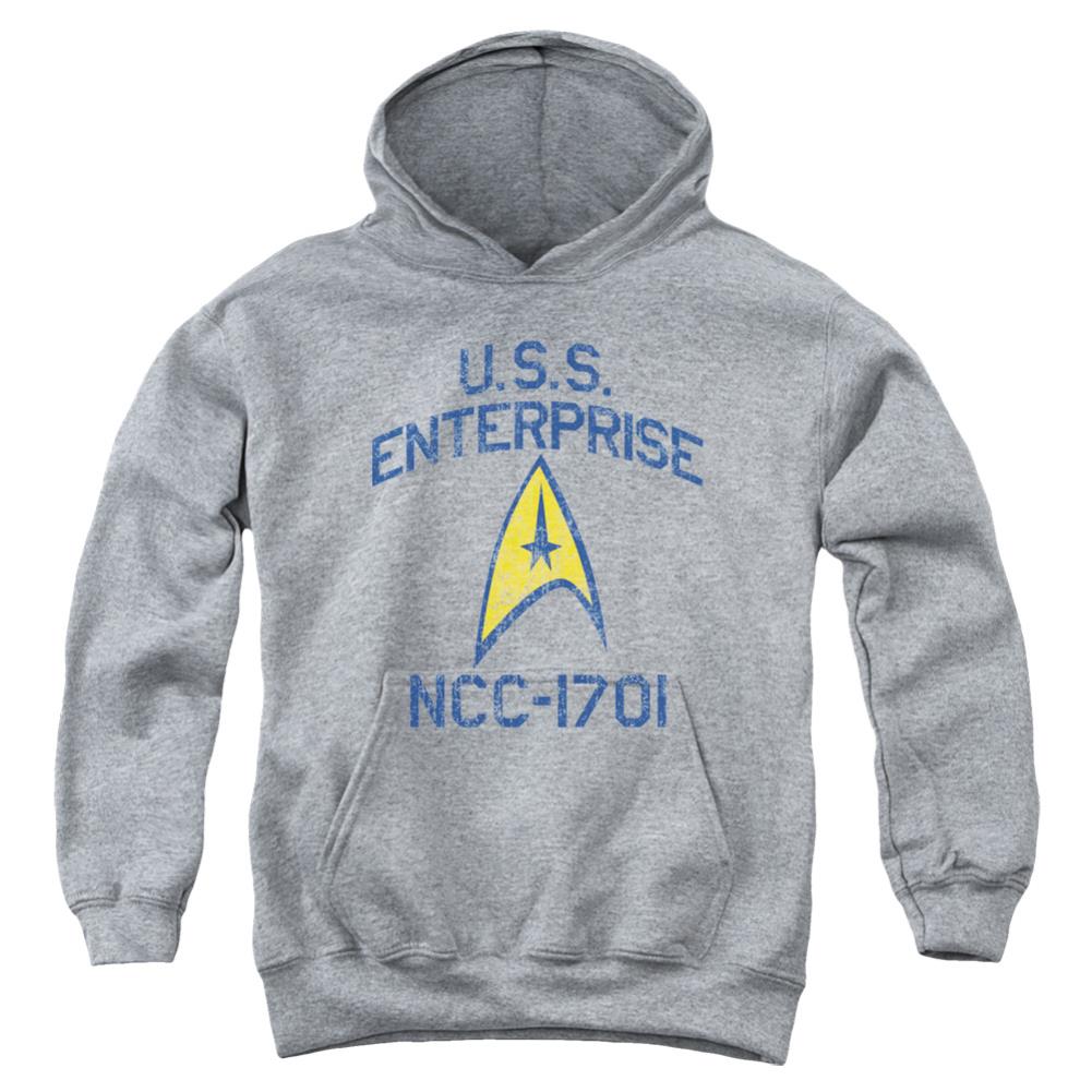 Star Trek Collegiate Arch Youth Cotton Poly Pull-Over Hoodie