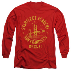 Star Trek Collegiate Bridge Men's 18/1 Cotton Long-Sleeve T-Shirt