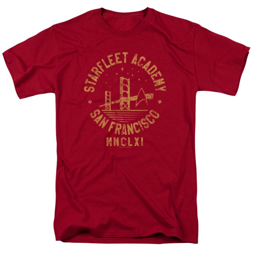 Star Trek Collegiate Bridge Men's 18/1 Cotton Short-Sleeve T-Shirt