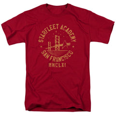 Star Trek Collegiate Bridge Men's 18/1 Cotton Short-Sleeve T-Shirt