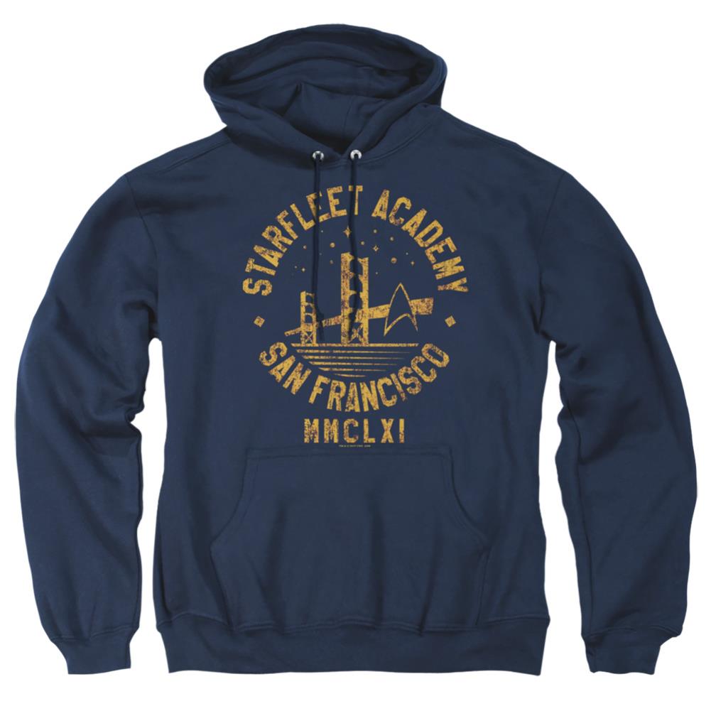Star Trek Collegiate Bridge Men's Pull-Over 75 25 Poly Hoodie