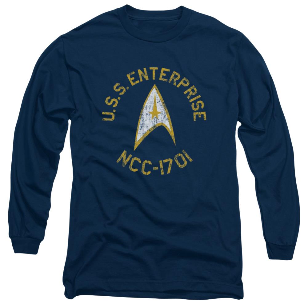 Star Trek Collegiate Men's 18/1 Cotton Long-Sleeve T-Shirt
