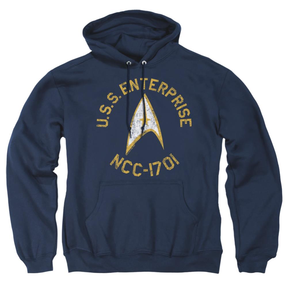 Star Trek Collegiate Men's Pull-Over 75 25 Poly Hoodie