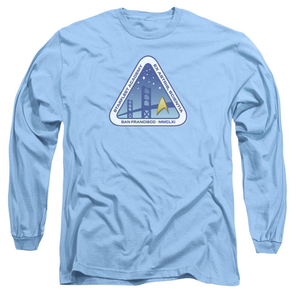 Star Trek Color Logo Men's 18/1 Cotton Long-Sleeve T-Shirt