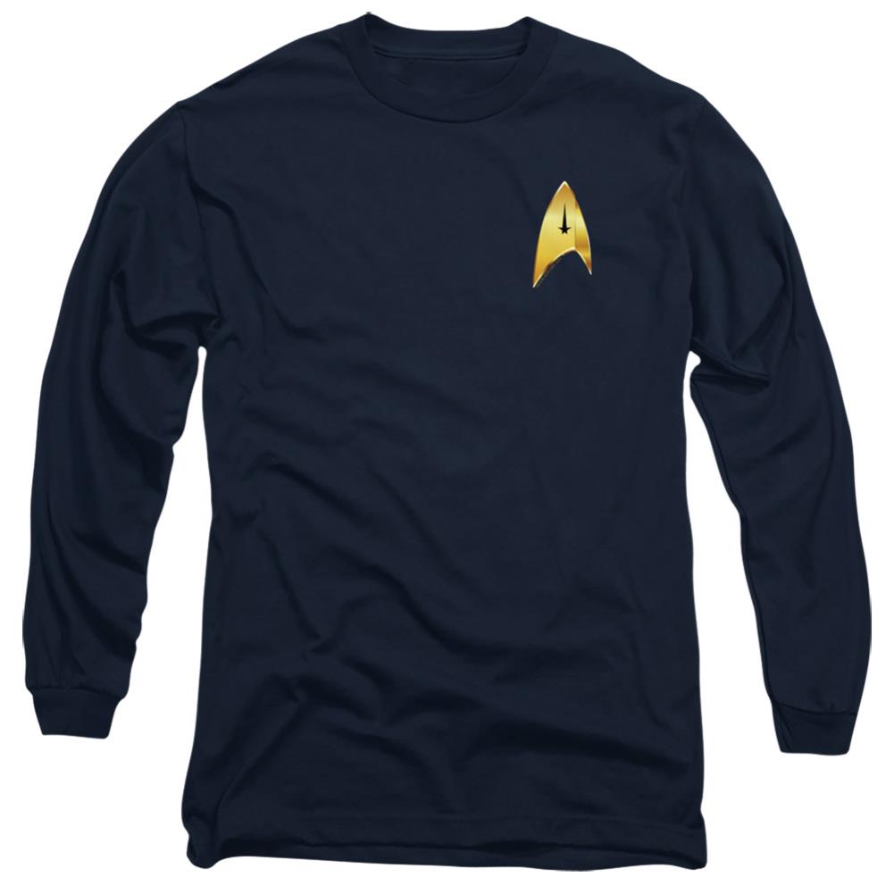 Star Trek Command Badge Men's 18/1 Cotton Long-Sleeve T-Shirt