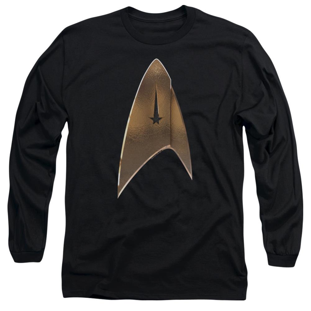 Star Trek Command Shield Men's 18/1 Cotton Long-Sleeve T-Shirt