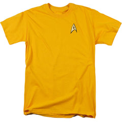 Star Trek Command Uniform Men's 18/1 Cotton Short-Sleeve T-Shirt