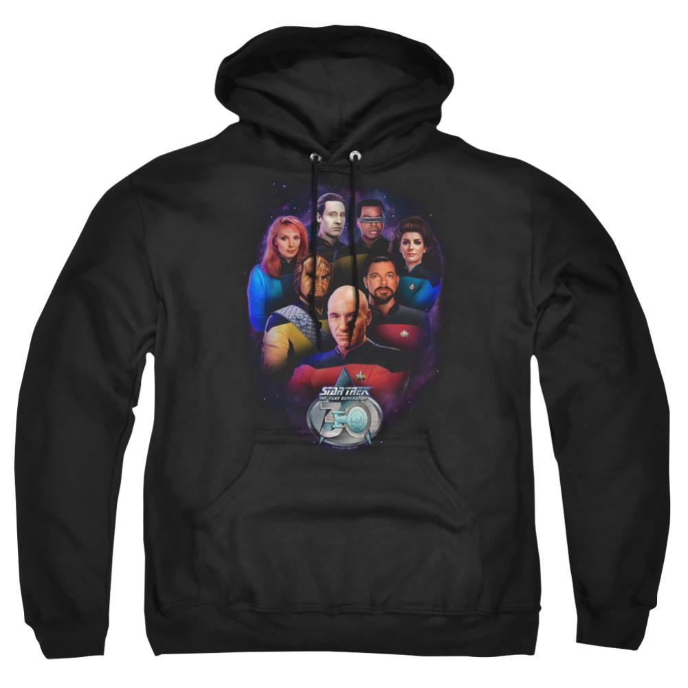 Star Trek Crew 30 Men's Pull-Over 75 25 Poly Hoodie