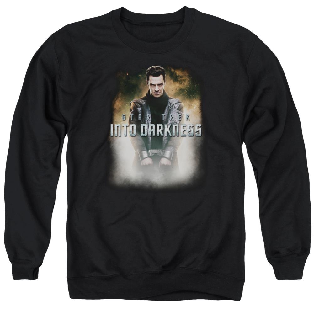 Star Trek Darkness Harrison Men's Crewneck 50 50 Poly Long-Sleeve T-Shirt