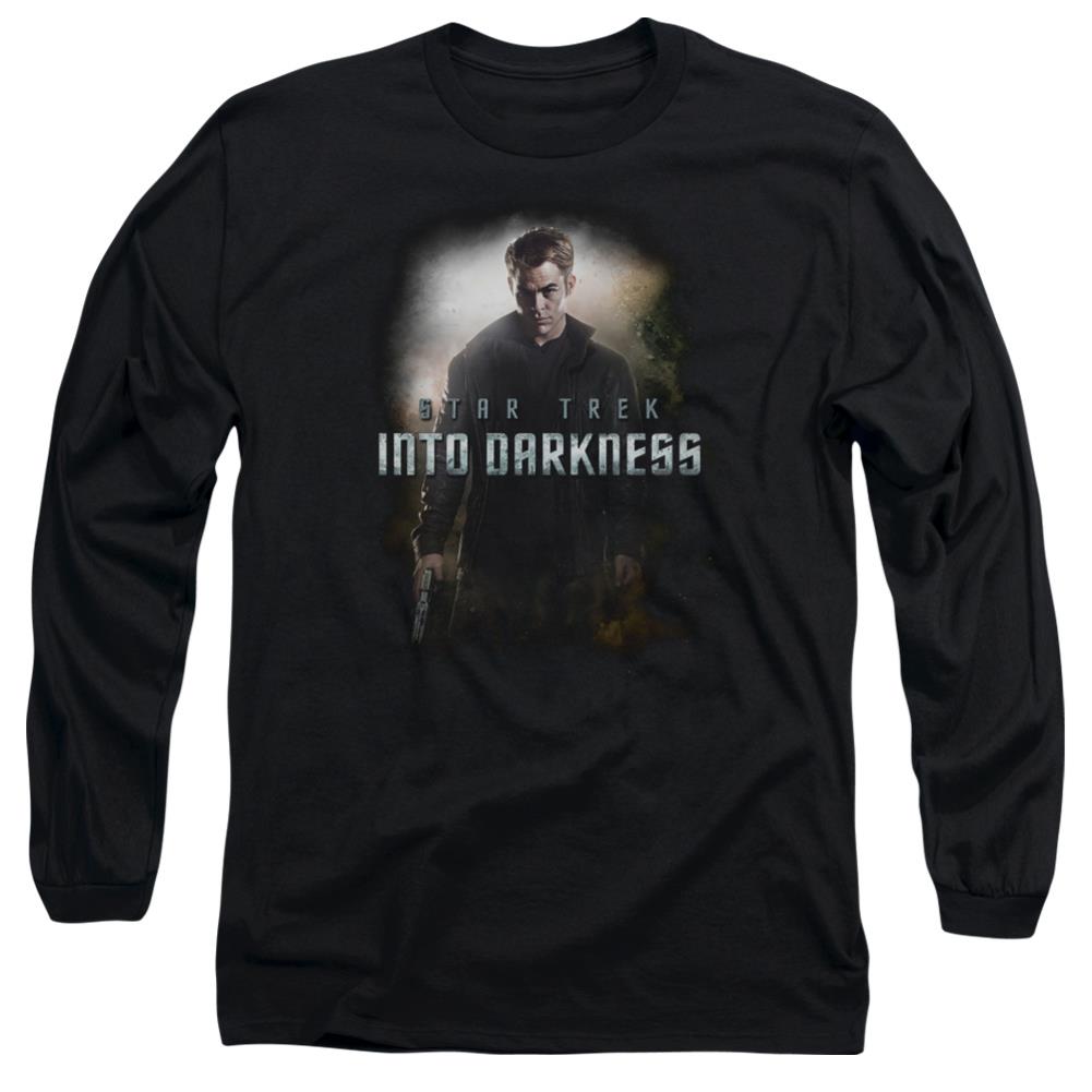 Star Trek Darkness Kirk Men's 18/1 Cotton Long-Sleeve T-Shirt