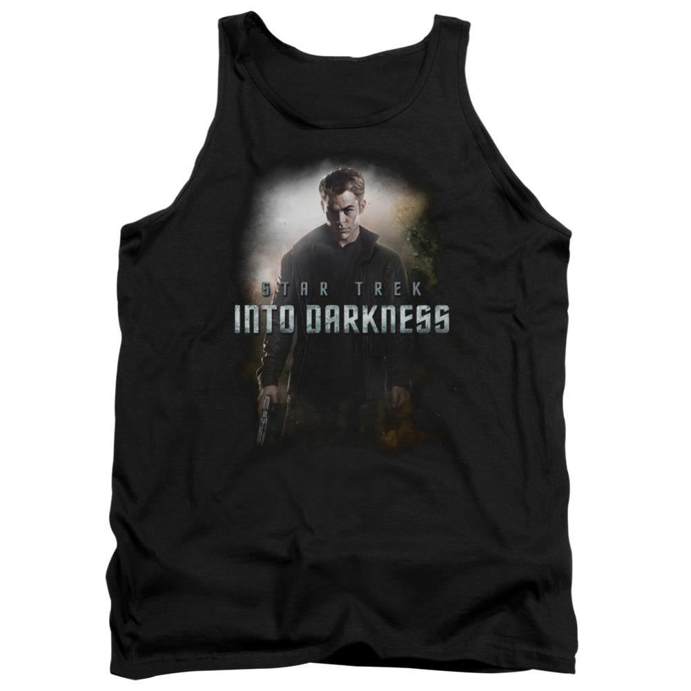 Star Trek Darkness Kirk Men's 18/1 Cotton Tank Top