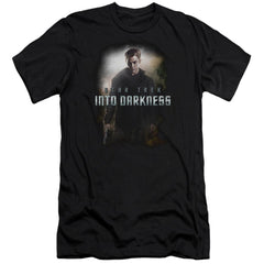 Star Trek Darkness Kirk Men's Ultra-Soft 30/1 Cotton Slim Short-Sleeve T-Shirt