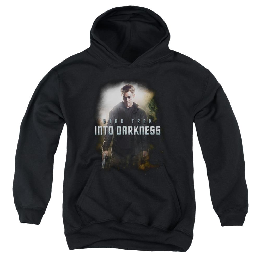 Star Trek Darkness Kirk Youth Cotton Poly Pull-Over Hoodie