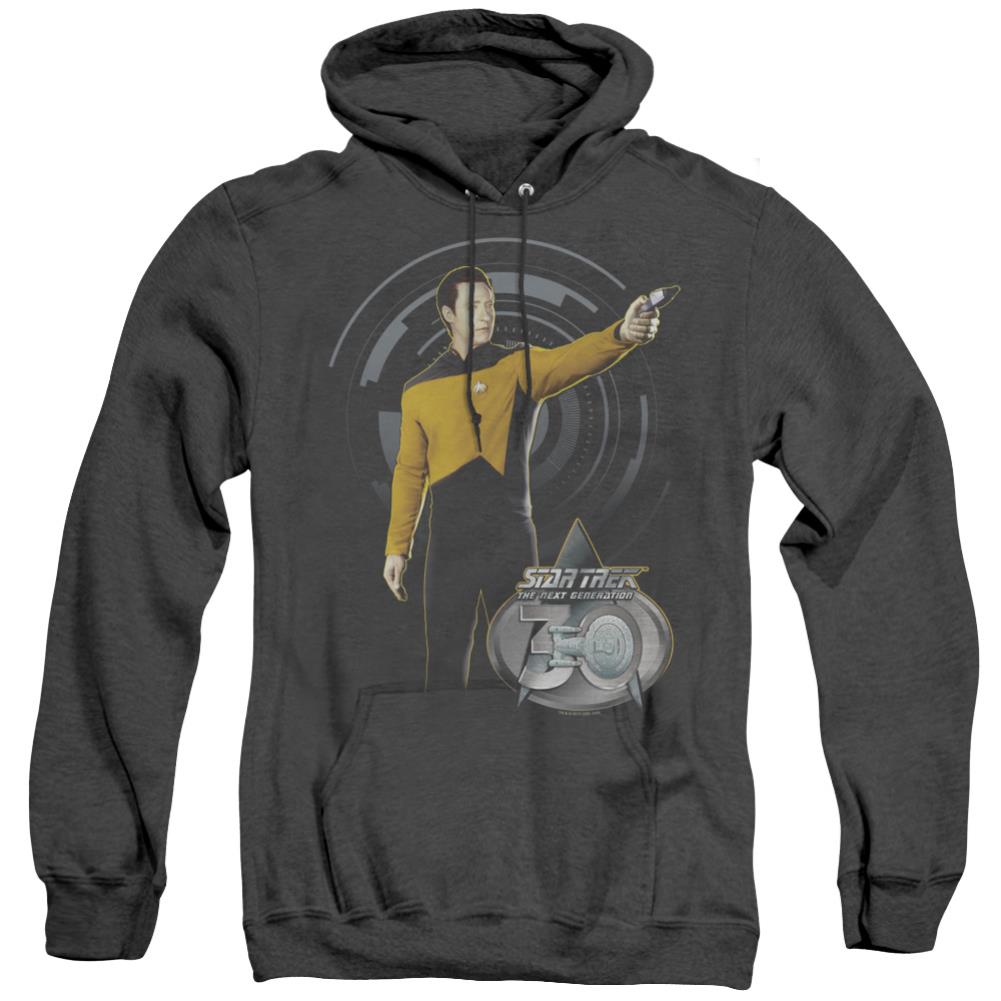 Star Trek Data 30 Men's Pull-Over Hoodie