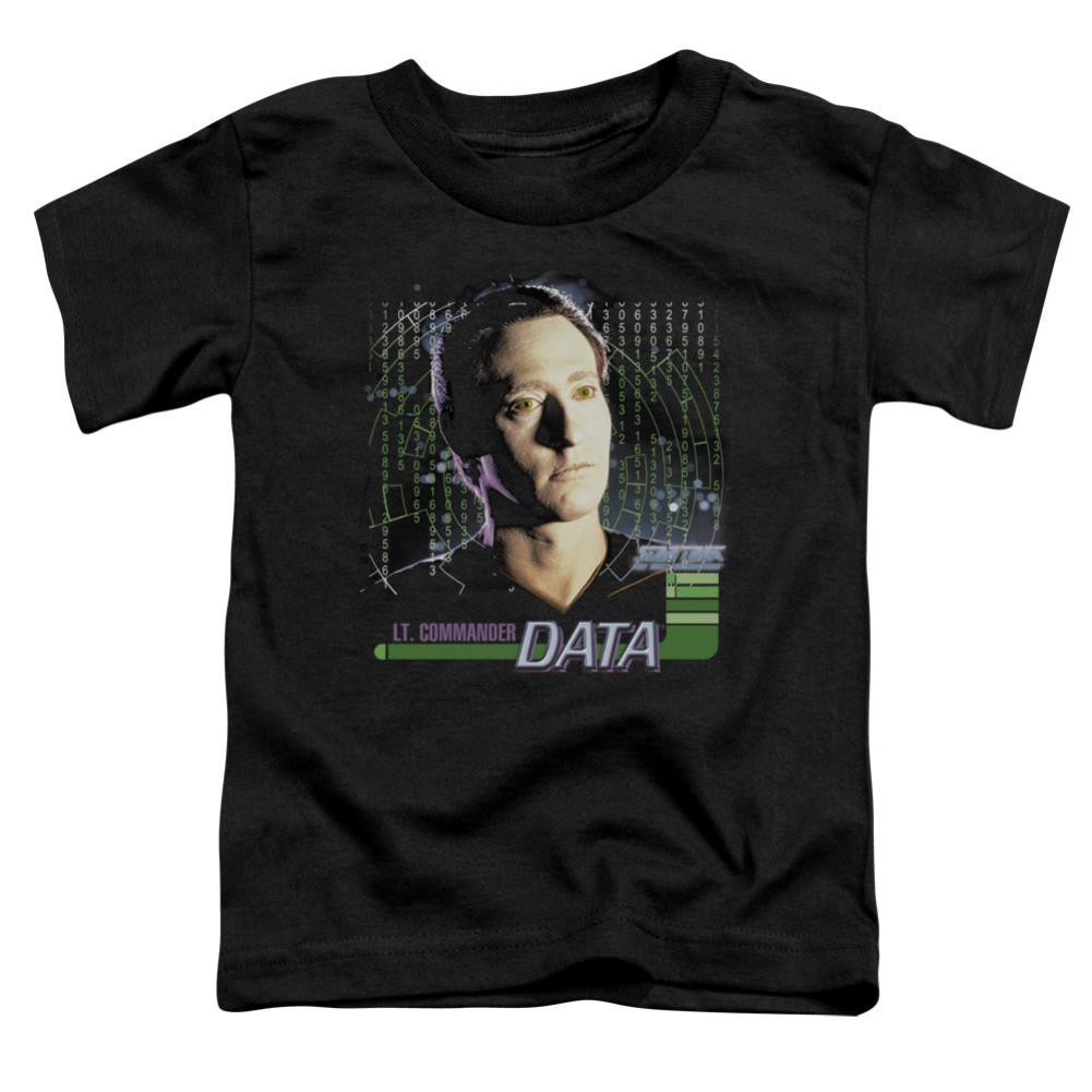 Star Trek Data Toddler 18/1 Cotton Short-Sleeve T-Shirt