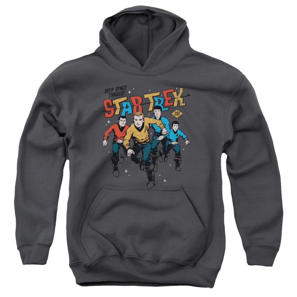 Star Trek Deep Space Thrills Youth Cotton Poly Pull-Over Hoodie