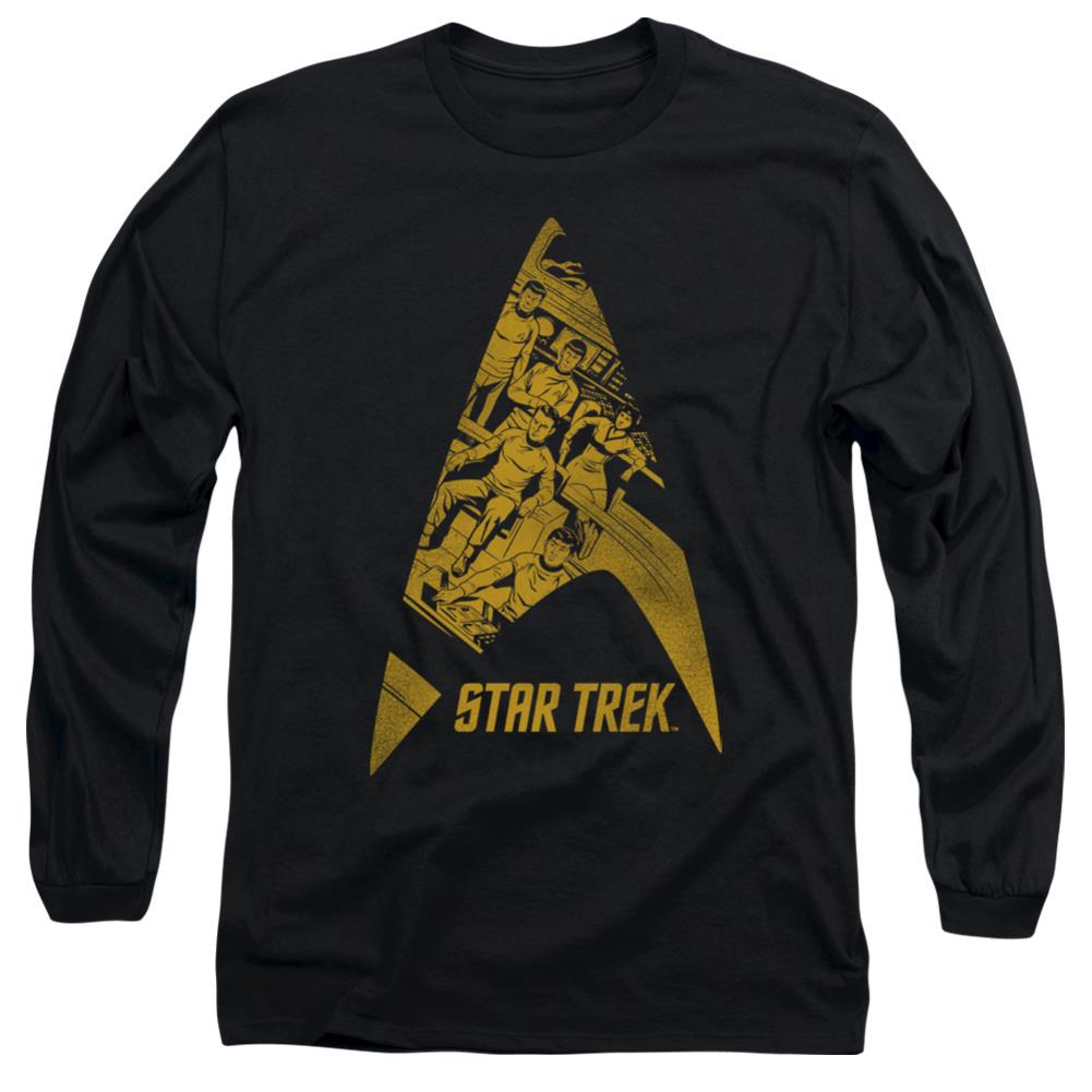 Star Trek Delta Crew Men's 18/1 Cotton Long-Sleeve T-Shirt